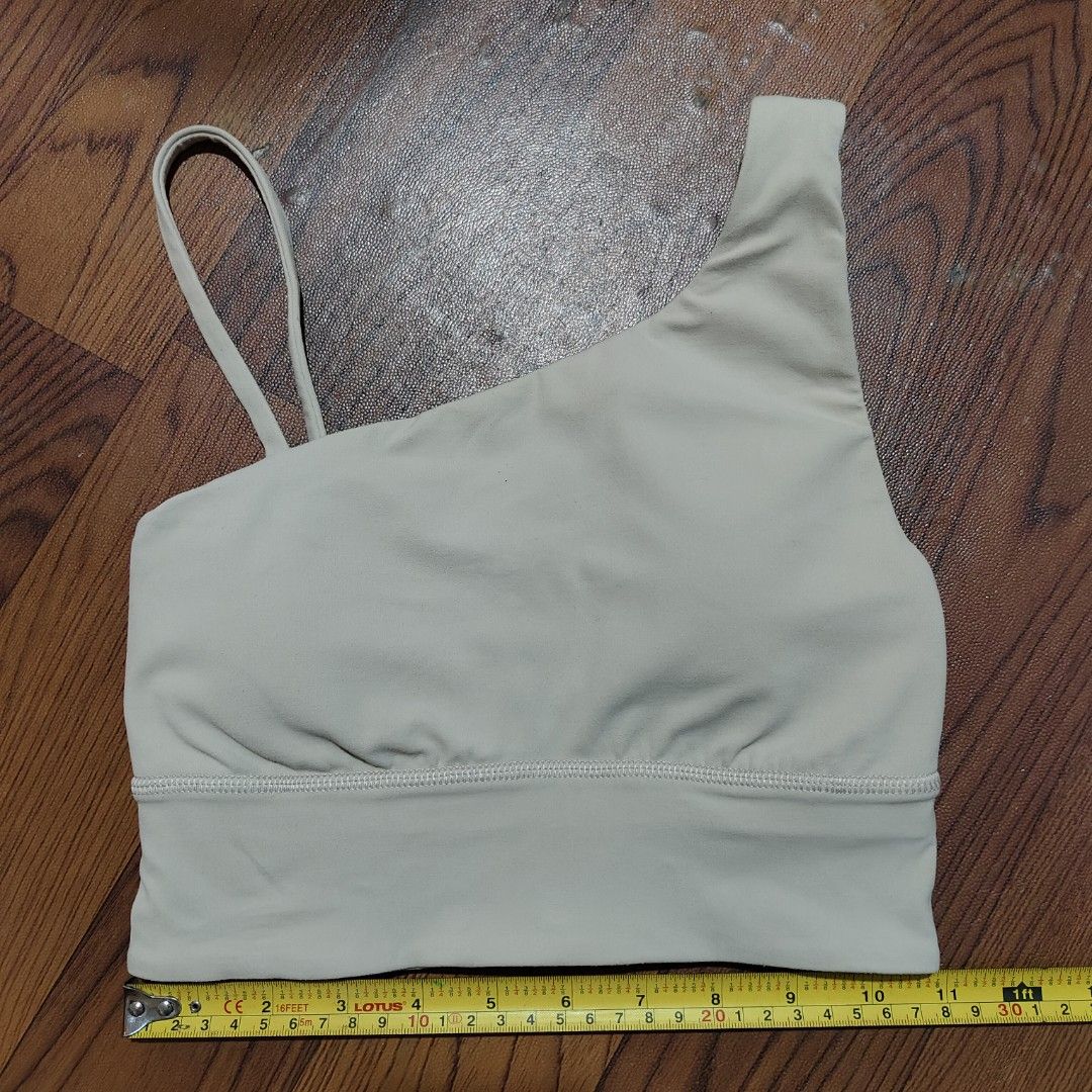 lululemon Align™ Asymmetrical Strappy Bra (Category: Activewear) located in Taguig. Submitted by Sportywear (Listing ID 1469546626, Image 3). Description: dot 2 no flaws.