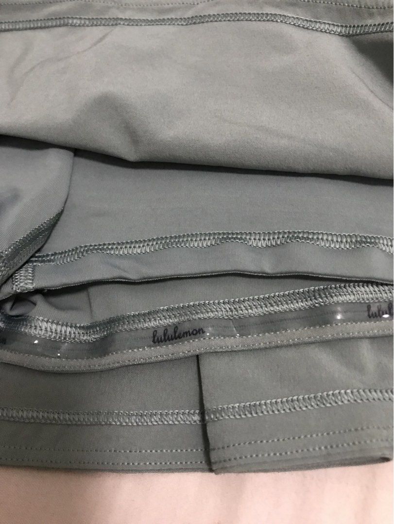 Lululemon Pace Rival Tennis Skirt (Category: Activewear) located in Manila. Submitted by freshlemon58885 (Listing ID 1469509323, Image 2). Description: Dot 8 Color: Teal Green With inner Cycling Both Side pocket No issue.