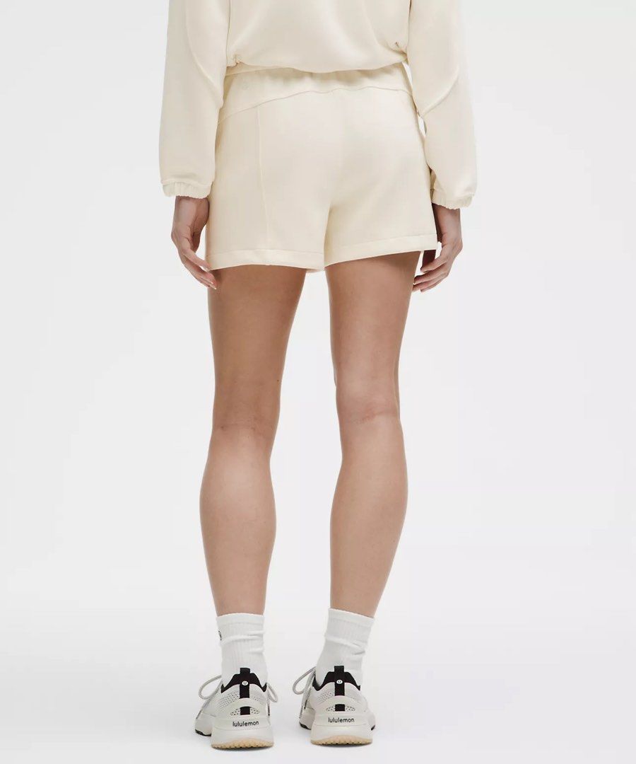 Lululemon Softstreme High Rise Short (Category: Activewear) located in Cavite. Submitted by onebeancent (Listing ID 1469396602, Image 2). Description: 🔘CODE 00155 Size: Dot 6 (28 to 34 Women's) Dimension: 14" Length Color: Cream Color Rate: 10/10 Issue: None Condition: Like new‼️ Price: 950php Additional Shipping Fee (J&T Small Pouch) 75php Luzon 100php visayas 120php mindanao.