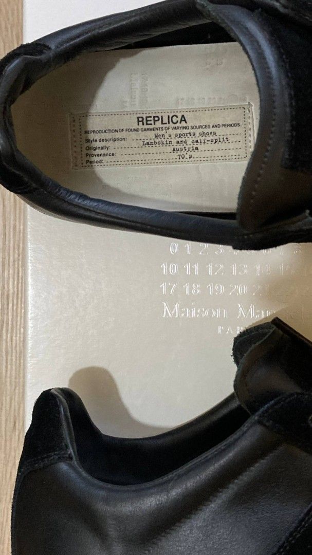 Maison Margiela Gats (Category: Casual Shoes) located in Quezon City. Submitted by mdp_cartel (Listing ID 1469501005, Image 2). Description: Maison Margiela Gats WWTOP Batch Size 42.5 (best fits a 9US) Used 10x or less Minor signs of usage, minimal to no drags Complete with box, papers, inserts, dust bags, NFC card 3k.