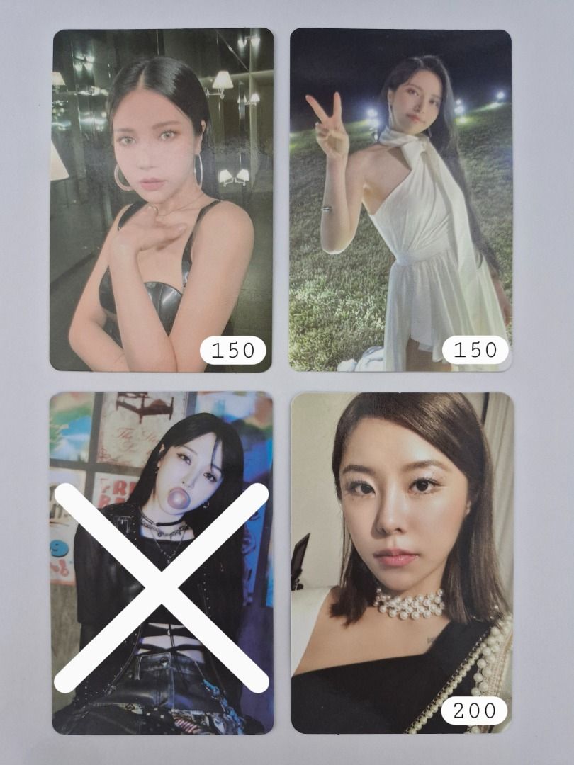 MAMAMOO photocards (Category: CDs & DVDs) located in Marikina City. Submitted by kysmbyjwiahj (Listing ID 1469538409, Image 1). Description: mamamoo pcs photocards solar wheein whee east west waw where are we now.