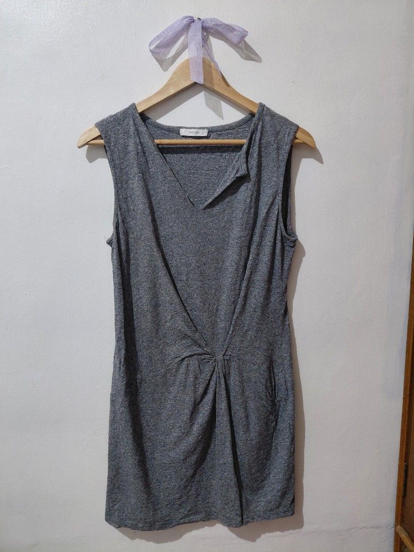 Mango Casual Sleeveless Gathered Dress (Category: Dresses) located in Tarlac. Submitted by wornwardrobe (Listing ID 1469434404, Image 1). Description: Runs small Will fit size Me Kindly note that all items are stored at my parents' house and not on hand. Retrieval takes up to 2 weeks before shipping. Please purchase only if you're okay with the wait. Message me to check the next available shipping date! Thank you!.