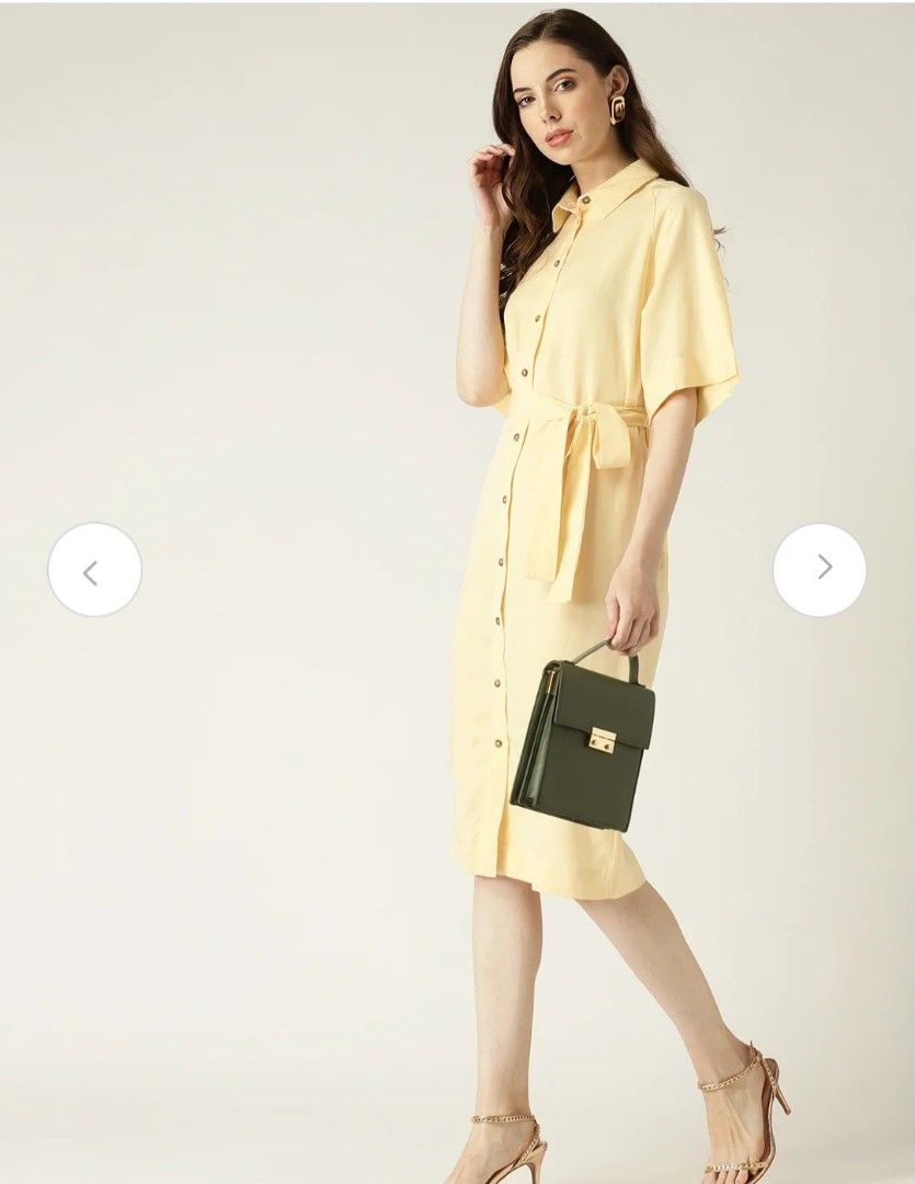 Mango Shirt Dress (Category: Dresses) located in Baguio. Submitted by k_style_co_preloved (Listing ID 1469489727, Image 2). Description: ON SALE! SALE! SALE! 🎉 ✨ SALE GUIDELINES ✨ 📌 Fixed Price Only – All sale items are offered at their final prices. No haggling or further negotiations, please. ❤️ 📏 Flat-Lay Measurements: best fit s 🔎 Flaws/Remarks: Authentic mango 💯. washed but unworn item. 💸 PAYMENT METHOD: bank transfer, gcash 📦 SHIPPIN