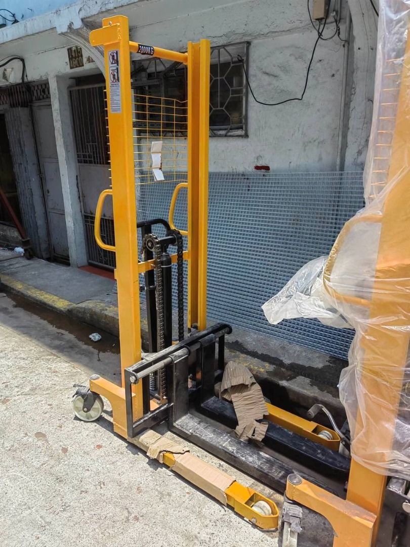 Manual Stacker Specs: 2 tons (Category: Everything Else Others) located in Manila. Submitted by 09171479278_elsie. (Listing ID 1469468612, Image 3). Description: Manual Stacker Specs: 2 tons.