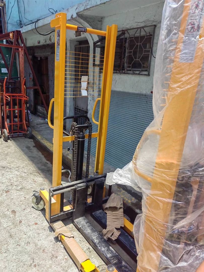 Manual Stacker Specs: 2 tons (Category: Everything Else Others) located in Manila. Submitted by 09171479278_elsie. (Listing ID 1469468962, Image 2). Description: Manual Stacker Specs: 2 tons.