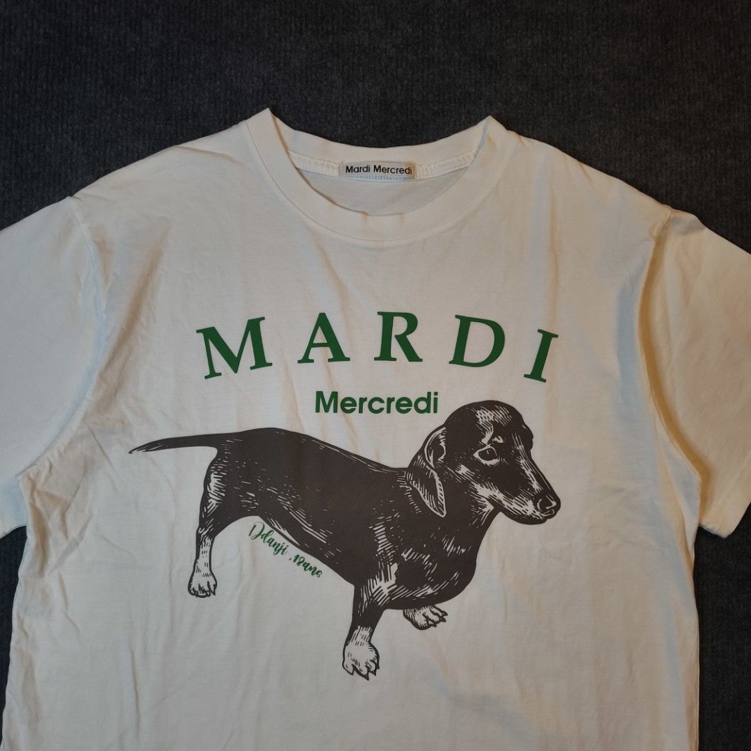 Mardi Mercredi Ddanji tee (Category: Tshirts & Polo Shirts ) located in San Fernando. Submitted by retro_d (Listing ID 1469558921, Image 2). Description: - Mardi Mercredi Ddanji Tee - Condition: Excellent - Color Rate: 9.5/10 - No issue.