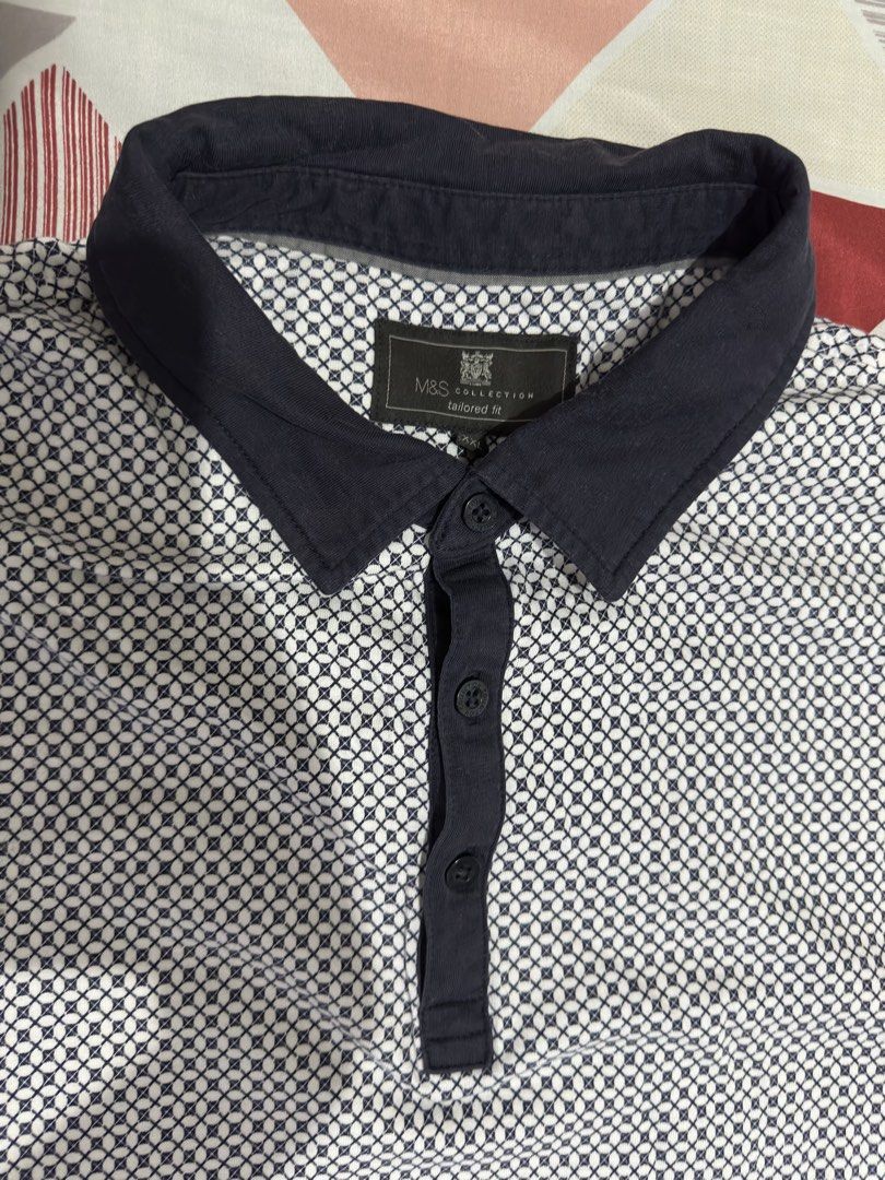 Marks & Spencer Polo Shirt XXL (Category: Tshirts & Polo Shirts ) located in Manila. Submitted by kjlayosa (Listing ID 1469450764, Image 2). Description: For Sale: Polo Shirt (Preloved not Ukay) Brand: Marks & Spencer Size: XXL Length: 29 inches Width: 24 inches Reason For Selling: Decluttering Location: Muñoz, Quezon City.