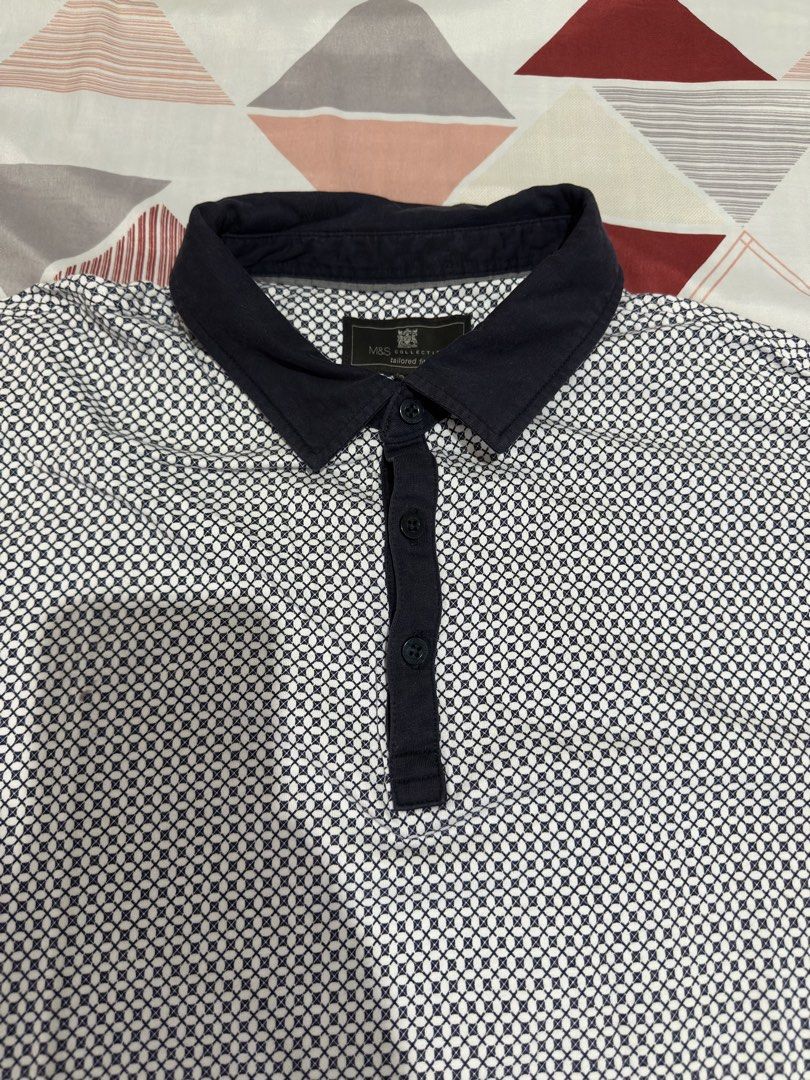 Marks & Spencer Polo Shirt XXL (Category: Tshirts & Polo Shirts ) located in Manila. Submitted by kjlayosa (Listing ID 1469450764, Image 3). Description: For Sale: Polo Shirt (Preloved not Ukay) Brand: Marks & Spencer Size: XXL Length: 29 inches Width: 24 inches Reason For Selling: Decluttering Location: Muñoz, Quezon City.