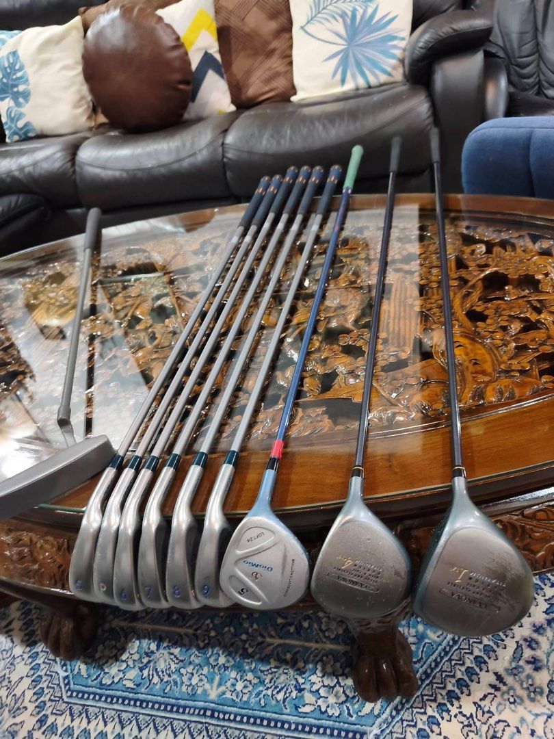 Maruman Ladies Golf Set (Category: Golf) located in Paranaque City. Submitted by chips24 (Listing ID 1469412342, Image 2). Description: For Sale Ladies set °Maruman Dio Mio L flex graphite shaft irons °Maruman Dio mio 5 wood °Mizuni Evanova wood and driver °Bag included for only 9.8k pick up Bf Paranaque free shipping within MM..