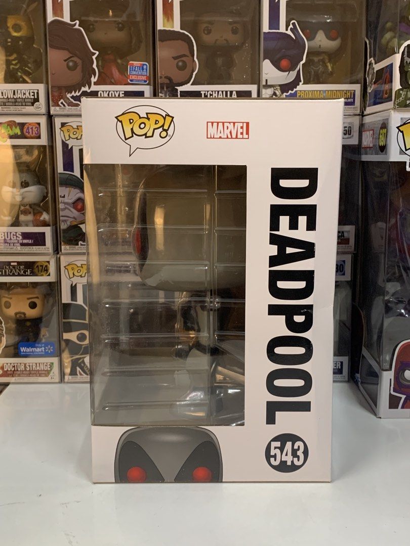 Marvel – Deadpool #543 10” Funko Pop (Category: Figurines & Statues) located in Binmaley. Submitted by thepopcabin (Listing ID 1469554380, Image 2). Description: Marvel – Deadpool #543 10” Funko Pop 🪄 Box condition: 8/10–9.5/10 🪄 Minor factory imperfections may be present and are beyond seller’s control. 💳 MOP: GCash / RCBC / MariBank 📌 Payment first for item. 🚚 MOD: • LBC Cash on Pickup / Cash on Delivery • J&T — payment first • Buyer shoul