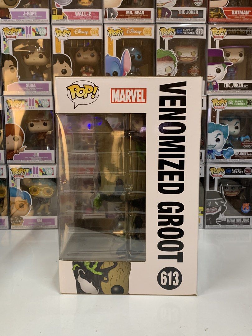 Marvel – Venomized Groot #613 10” Funko Pop (Category: Figurines & Statues) located in Binmaley. Submitted by thepopcabin (Listing ID 1469556186, Image 2). Description: Marvel – Venomized Groot #613 10” Funko Pop 🪄 Box condition: 8/10–9.5/10 🪄 Minor factory imperfections may be present and are beyond seller’s control. 💳 MOP: GCash / RCBC / MariBank 📌 Payment first for item. 🚚 MOD: • LBC Cash on Pickup / Cash on Delivery • J&T — payment first