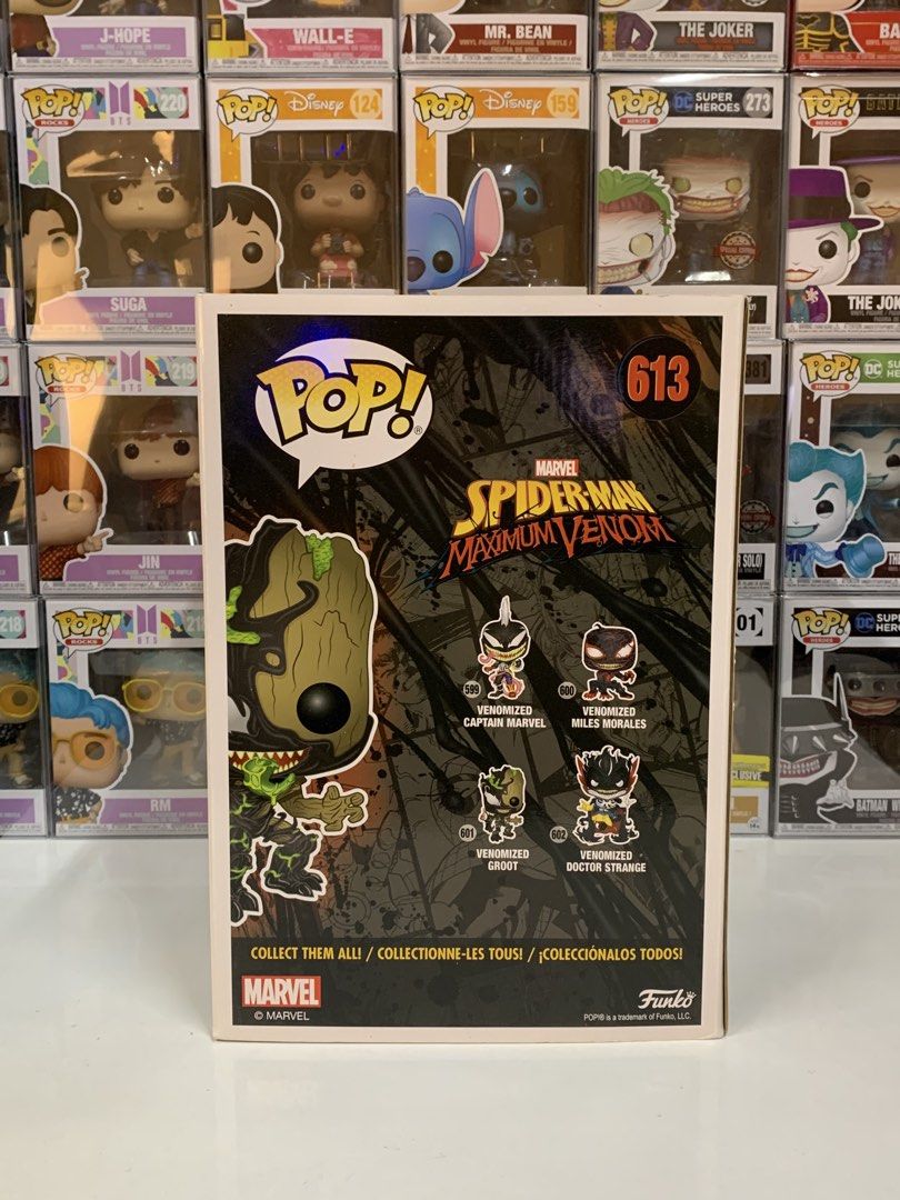 Marvel – Venomized Groot #613 10” Funko Pop (Category: Figurines & Statues) located in Binmaley. Submitted by thepopcabin (Listing ID 1469556186, Image 3). Description: Marvel – Venomized Groot #613 10” Funko Pop 🪄 Box condition: 8/10–9.5/10 🪄 Minor factory imperfections may be present and are beyond seller’s control. 💳 MOP: GCash / RCBC / MariBank 📌 Payment first for item. 🚚 MOD: • LBC Cash on Pickup / Cash on Delivery • J&T — payment first