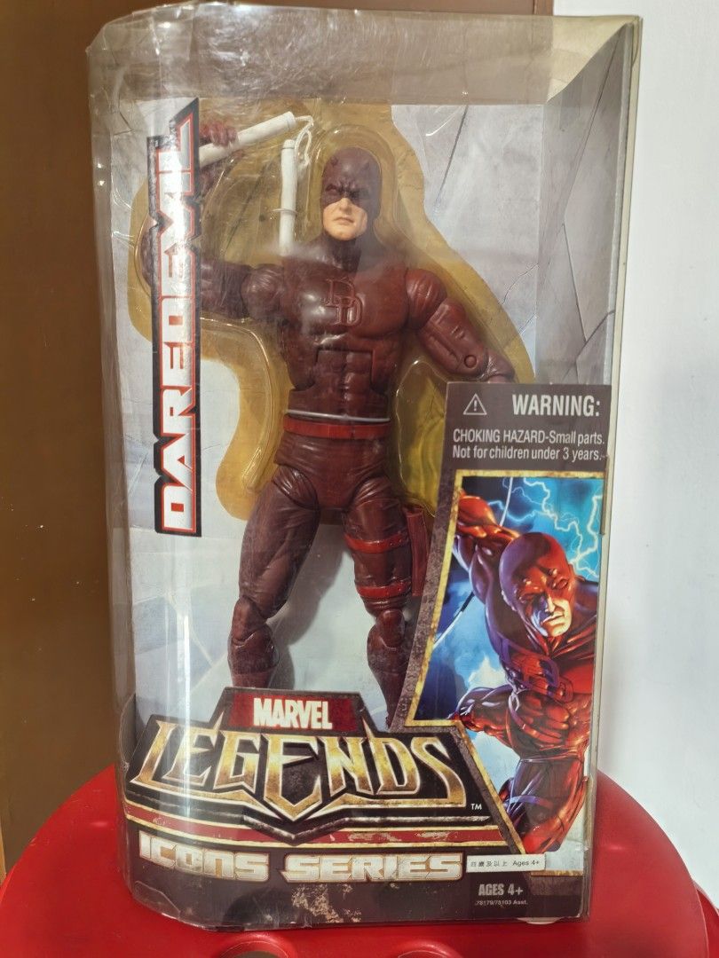 Marvel Legends Icons Daredevil MIB (Category: Figurines & Statues) located in Marikina City. Submitted by elbrycollection (Listing ID 1469492135, Image 1). Description: Please READ first before sending me messages Selling for 2500 Item is unopened Location Marikina City Payment first basis Shipping will be arranged by buyer Thank you for looking 😊.