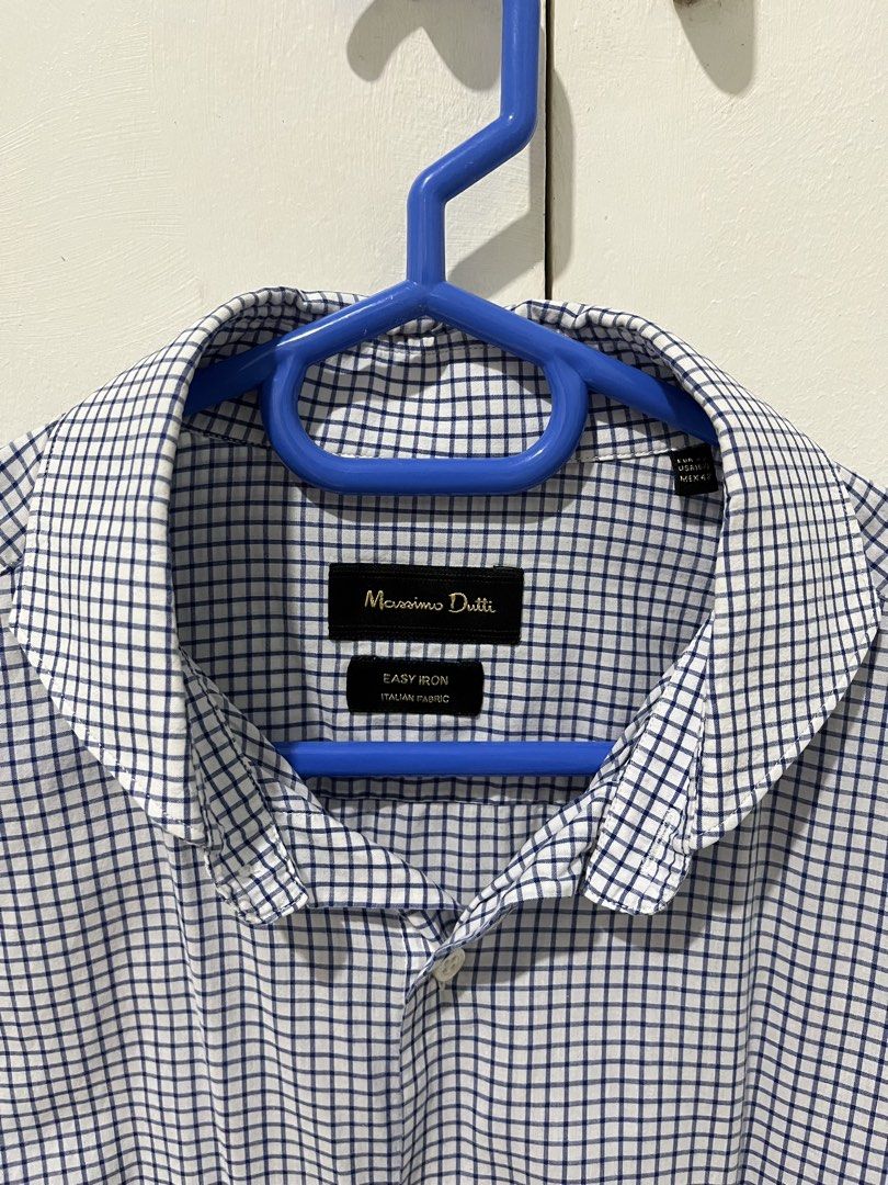 MASSIMO DUTTI LONG SLEEVES EASY IRON (Category: Formal Shirts) located in Angeles City. Submitted by goods000 (Listing ID 1469429823, Image 2). Description: Length 29” Width 21” GOOD AS NEW RFS: DECLUTTERING.