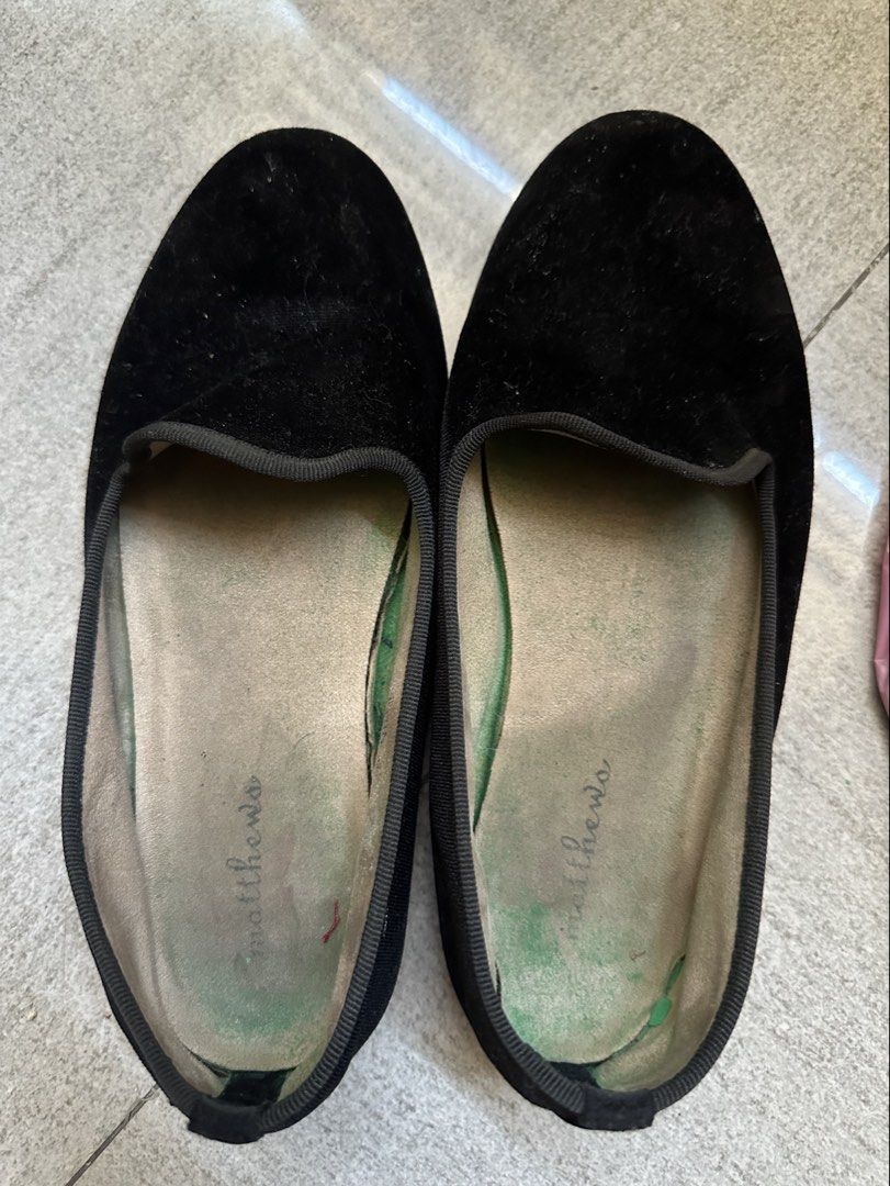 Matthews Black Doll Shoes (Category: Flats & Sandals) located in Manila. Submitted by shopkriscloset (Listing ID 1469463119, Image 1). Description: First to mine, first to get :) loved and abused but still functional. Please clean it nalang po. So tears/holes/stains. Just dirty. Shipping fee c/o buyer. .