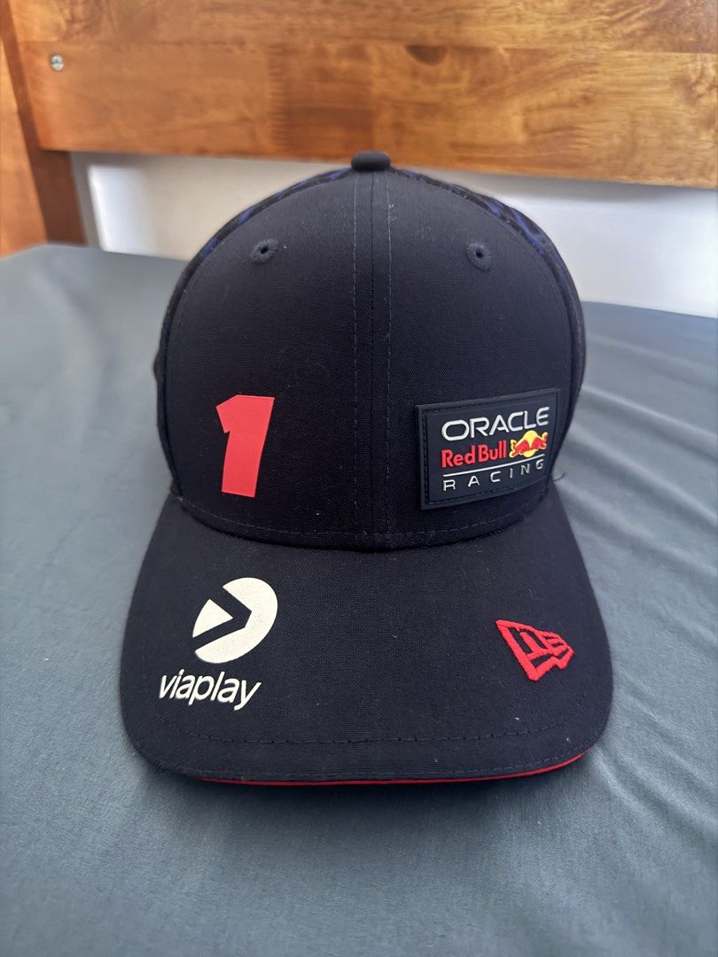 Max Verstappen 2023 New Era Cap, 9FIFTY (Category: Caps & Hats) located in Manila. Submitted by saviant (Listing ID 1469468615, Image 1). Description: Max Verstappen #1 Cap, Authentic from US, Size: 9FIFTY.