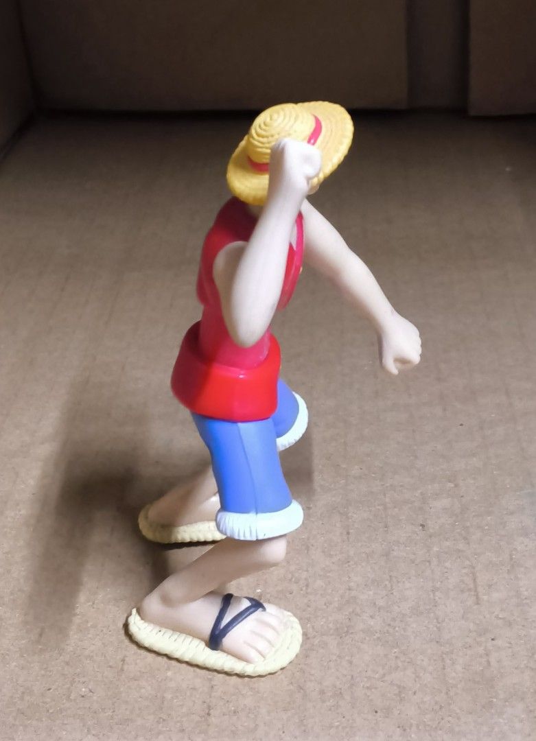 2006 McDonald's One Piece Monkey D Luffy Figure (Category: Figurines & Statues) located in Manila. Submitted by the_thrift_shop_onlineph (Listing ID 1469462661, Image 2). Description: No long reservation, priority ASAP buyer Products in hand ready to ship Feel free to chat, message or text for additional pictures and inquiry for the availability of the items before placing an order. Details: - Item: Monkey D. Luffy Action Figure (One Piece) - Rel