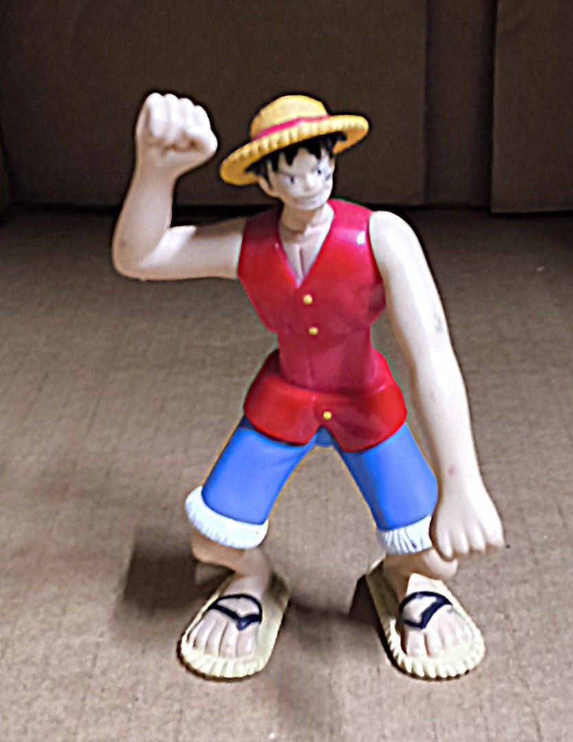 2006 McDonald's One Piece Monkey D Luffy Figure (Category: Figurines & Statues) located in Manila. Submitted by the_thrift_shop_onlineph (Listing ID 1469462661, Image 1). Description: No long reservation, priority ASAP buyer Products in hand ready to ship Feel free to chat, message or text for additional pictures and inquiry for the availability of the items before placing an order. Details: - Item: Monkey D. Luffy Action Figure (One Piece) - Rel