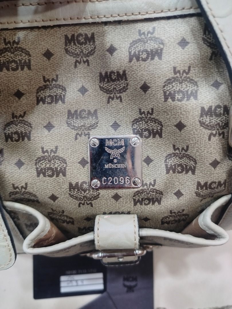 Mcm Authentic (Category: Luxury Bags & Wallets) located in Caloocan City. Submitted by ritubado_19 (Listing ID 1469435723, Image 2). Description: Vintage MCM bag.