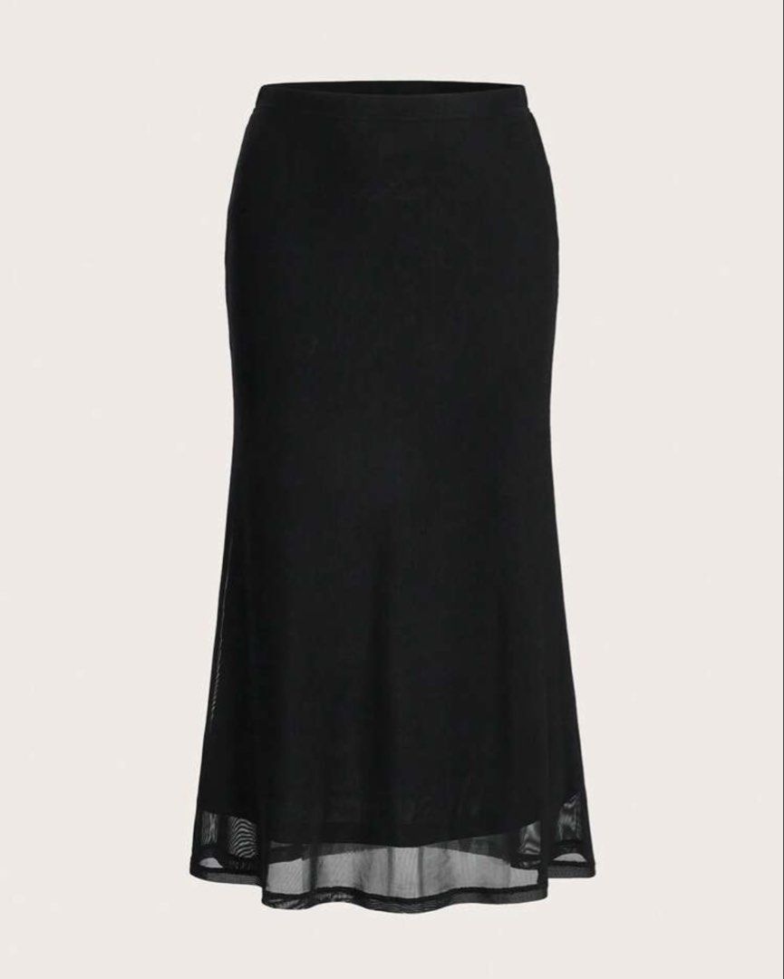 Mesh Long Skirt (Category: Skirts) located in Iba. Submitted by wear1tagain (Listing ID 1469445888, Image 1). Description: ~ Black ~ 30 to 32 waistline ~ Garterized on waist ~ Large on tag ~ Never been used ~ From Shein ~ Original price : ₱200 ••••••••••••••••••• ~ J&T Delivery (outside Zambales) ~ Meet up within Iba, Zambales (at CSI Mall) ~ Shipping/Delivery fee shall be shouldered by the buyer.