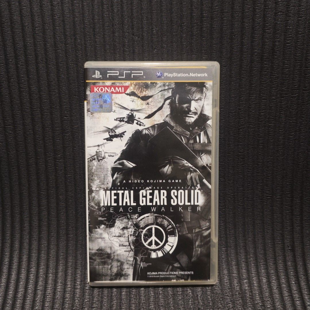 Metal Gear Solid Peace Walker PSP Game Authentic (CIB) (Category: PlayStation) located in Quezon City. Submitted by shopme_gadget30 (Listing ID 1469540783, Image 1). Description: kindly read the details first for sale fixed price Good Condition tested and working with case , Disc Game and Manual Booklet Complete in box compatible to PSP Console R3 Region Rare qc area meet up: sm north shipping fee must shoulder by the buyer via lalamove or grab p