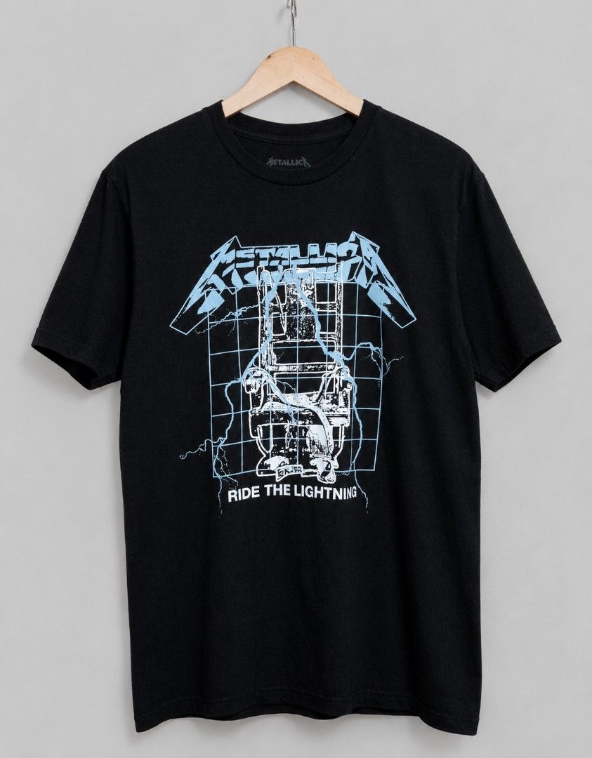 METALLICA' RIDE THE LIGHTNING TEE'S (Category: Activewear) located in Saint Bernard. Submitted by j0h_mhongg (Listing ID 1469510065, Image 1). Description: - DIMES: 20 × 26 (M-ON TAG) - NO ISSUE - GOOD AS NEW CONDITION - 10/10 COLOR RATE - METALLICA' RIDE THE LIGHTNING TEE'S - DATED BUT IT ERASE.