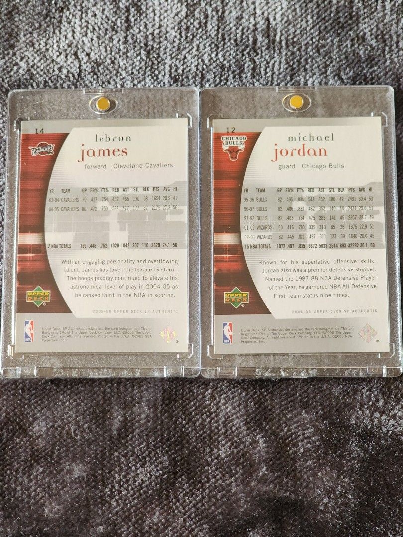Michael Jordan, LeBron James 12, 14 (Category: Raw Singles) located in Manila. Submitted by kg613 (Listing ID 1469419692, Image 2). Description: .