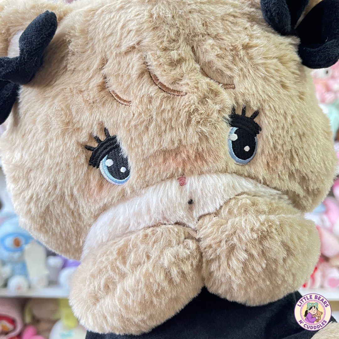 mikko characters BLACK RIBBON BIG plush (Category: Plushies & Soft Toys) located in Manila. Submitted by littlebearsncuddles (Listing ID 1469456288, Image 2). Description: 🏷️ Without paper tag 🌸 10/10 condition 🌸 size: 13 x 11 inches 🌸 Without Issues 🍬 Brand: Furyu.