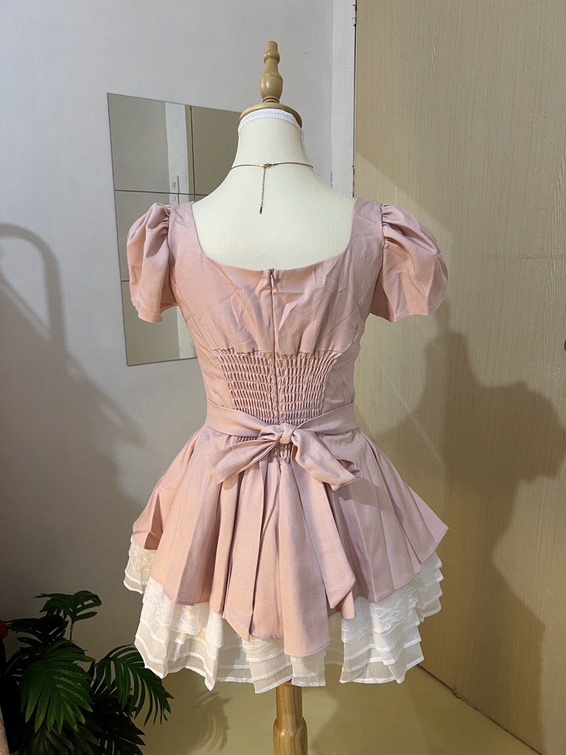 Mini Dress (medium) (Category: Dresses) located in Paranaque City. Submitted by kaleeen21 (Listing ID 1469470592, Image 2). Description: Casual Dress from Vietnam ✨ perfect for special occasion, party , casual event ✨ size: medium ✨ brand new ✨ good-quality ✨ onhand ready to ship 📍Parañaque City 🛵Lalamove ready PM~.