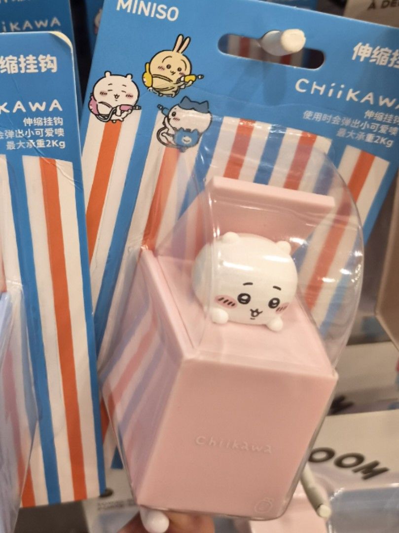 Miniso Chiikawa hook (Category: Hooks & Hangers) located in Bacoor. Submitted by silver.ag (Listing ID 1469551024, Image 1). Description: .