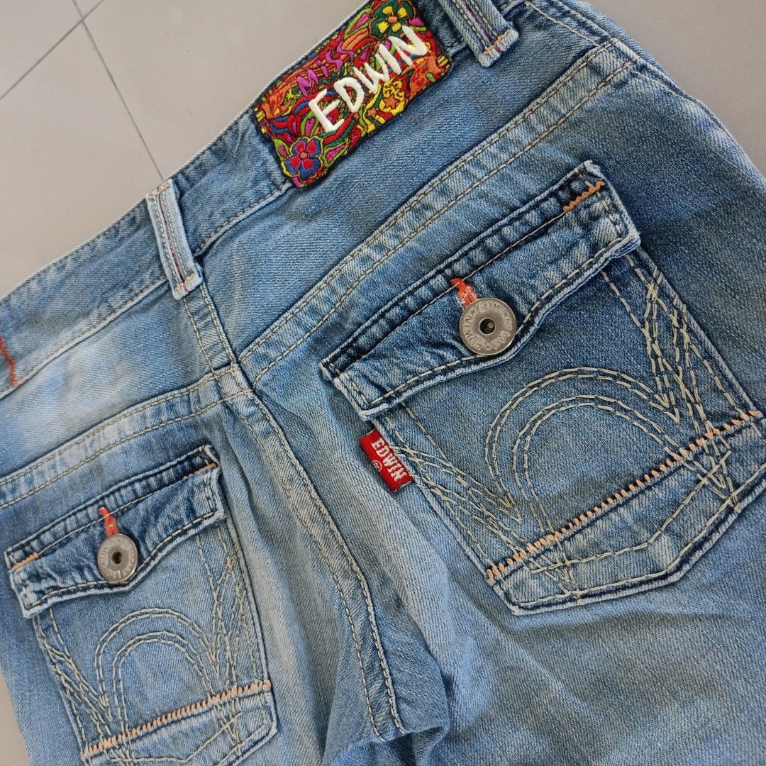 MISS EDWIN SELVEDGE DENIM (Category: Jeans) located in Candaba. Submitted by luxondiscount (Listing ID 1469428674, Image 2). Description: in excellent condition W-33 L-40 Hem-7 Thigh-12.