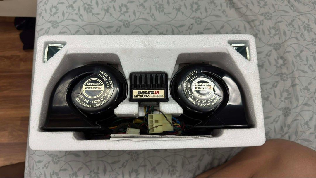 MITSUBA DOLCE III (USED) (Category: Lightings, Horns, and other Electrical Parts and Accessories) located in Paranaque City. Submitted by bravegem_01621c (Listing ID 1469485924, Image 2). Description: Selling 6 months old Mitsuba Dolce 3 No issues Complete harness, wirings, manual, box Actual pictures posted Price negotiable DM if interested.
