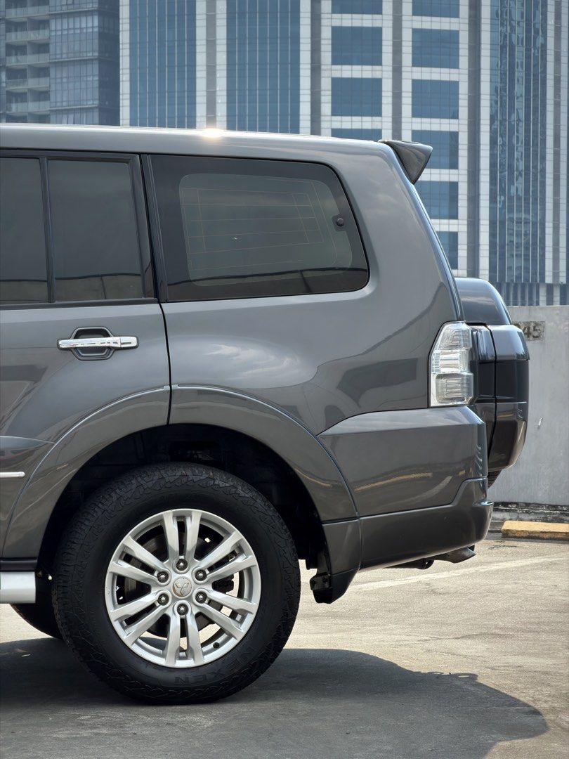Mitsubishi Pajero GLS DI-D Auto (Category: Used Cars) located in Pasig City. Submitted by gtautoph (Listing ID 1469492691, Image 2). Description: ⬛️🟥🟨 FOR SALE 🟨🟥⬛️ 2016 Mitsubishi Pajero BK GLS 3.2L 4m41 Turbo Diesel Engine Automatic w/ Tiptronic 84k Kilometers 4x4 18” Wheels Skylark Gray Exterior Black Leather Interior Sunroof / Moonroof LED Daytime Running Lights Power Seats 7-seater Reverse Camera Park Sensors Cruise Control Tow Hitch Pla