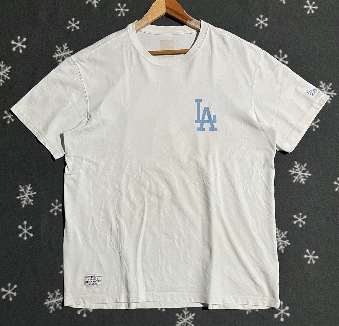MLB New Era Los Angeles Dodgers (Category: Tshirts & Polo Shirts ) located in Maribojoc. Submitted by nayer (Listing ID 1469465910, Image 1). Description: N3W 3RA M7B Big Paisley LA Dodgers Tee Excellent Light Yellow stain 9.8/10 color rate 2XL on tag AD: W24.5 * L30.