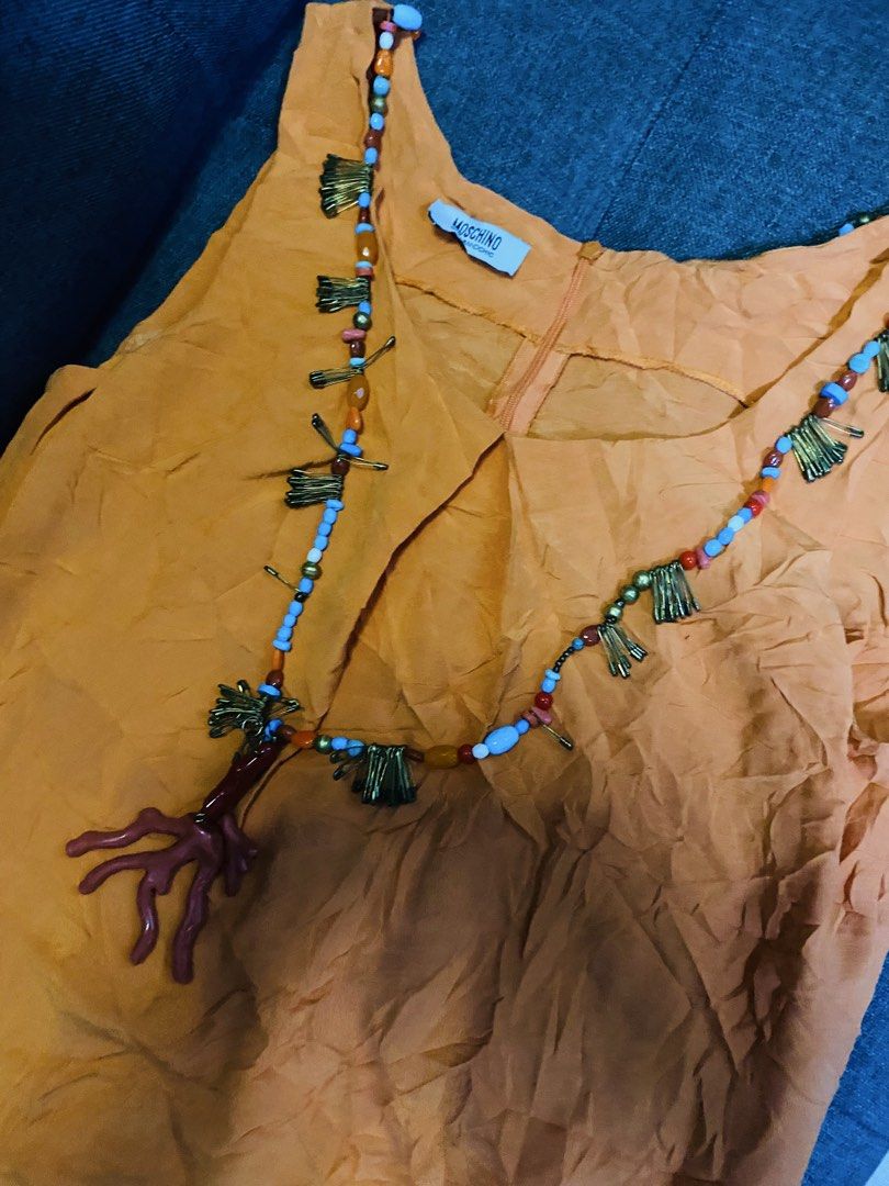 Mochino dress authentic (Category: Luxury Apparel) located in Caloocan City. Submitted by luxurymurayta888 (Listing ID 1469473835, Image 2). Description: Medium.