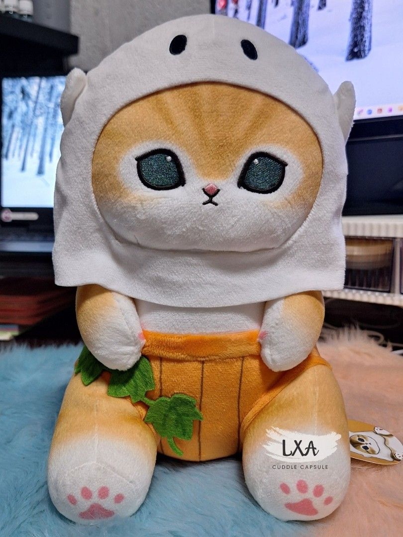 Mofusand Ghost (Category: Plushies & Soft Toys) located in Manila. Submitted by lxacuddlecapsule (Listing ID 1469546716, Image 1). Description: 🧸ྀི brand new 🧸ྀི with papertag 🧸ྀི no flaws/stain 🛍️ PLEASE READ BEFORE PURCHASING ✨ Item Information • Authentic imported items from Japan unless stated otherwise. • Please review all photos carefully before purchasing. • Colors may vary slightly due to lighting and screen settings. 💳 Payment ✔ GCa