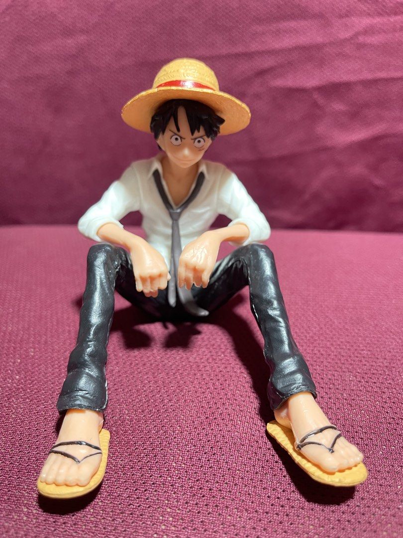 Monkey D. Luffy One Piece Sitting Figure (Category: Figurines & Statues) located in Manila. Submitted by dstrangerthings (Listing ID 1469540784, Image 1). Description: .