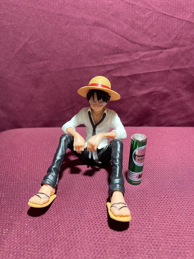 Monkey D. Luffy One Piece Sitting Figure (Category: Figurines & Statues) located in Manila. Submitted by dstrangerthings (Listing ID 1469540784, Image 2). Description: .