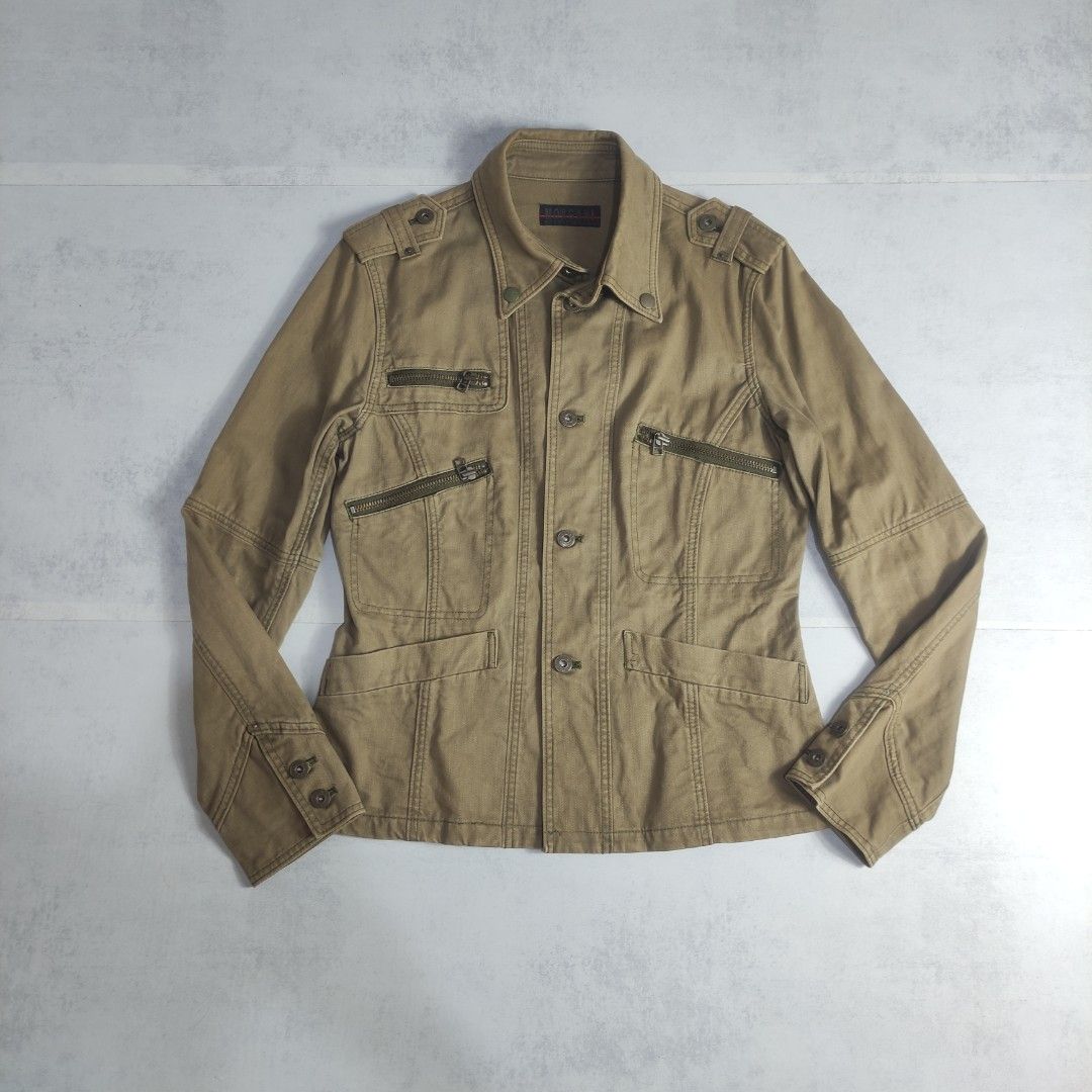 Morgan De Toi Jacket (Category: Coats, Jackets and Outerwear) located in Bulacan. Submitted by thriftlockerph (Listing ID 1469550312, Image 1). Description: Size: fits S Dimension: 25L 18.5W Condition: 8.5/10 Color rate: 8/10.