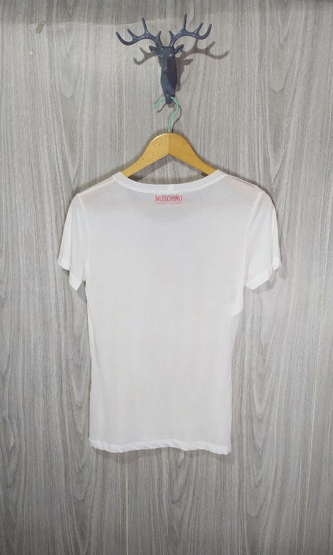 Moschino Cheap and Chic Shirt (Category: Shirts) located in Milaor. Submitted by lootinout (Listing ID 1469554570, Image 3). Description: Moschino Shirt ✅Size: 6 ✅Width: 17 ✅Length: 25 ✅Color Rate: 9.5/10 ✅No Issue ✅Need Wash ✅Location: Bicol Naga City, Camarines Sur ✅Courier: J&T Express/Flash Express ✅MOP: Gcash only.