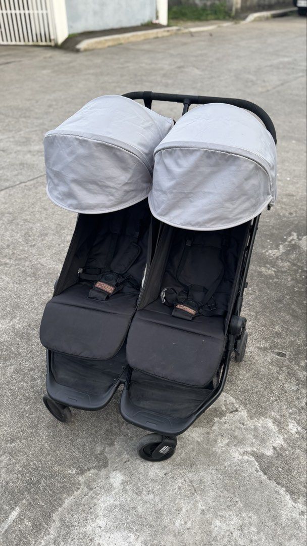 Mountain Buggy Nano Duo Stroller Grey (Category: Strollers) located in Lipa City. Submitted by yendrosita (Listing ID 1469476662, Image 3). Description: RFS: outgrown na ni eldest, so we only need a single stroller na :).