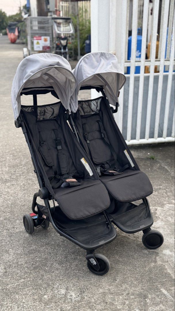 Mountain Buggy Nano Duo Stroller Grey (Category: Strollers) located in Lipa City. Submitted by yendrosita (Listing ID 1469476662, Image 2). Description: RFS: outgrown na ni eldest, so we only need a single stroller na :).