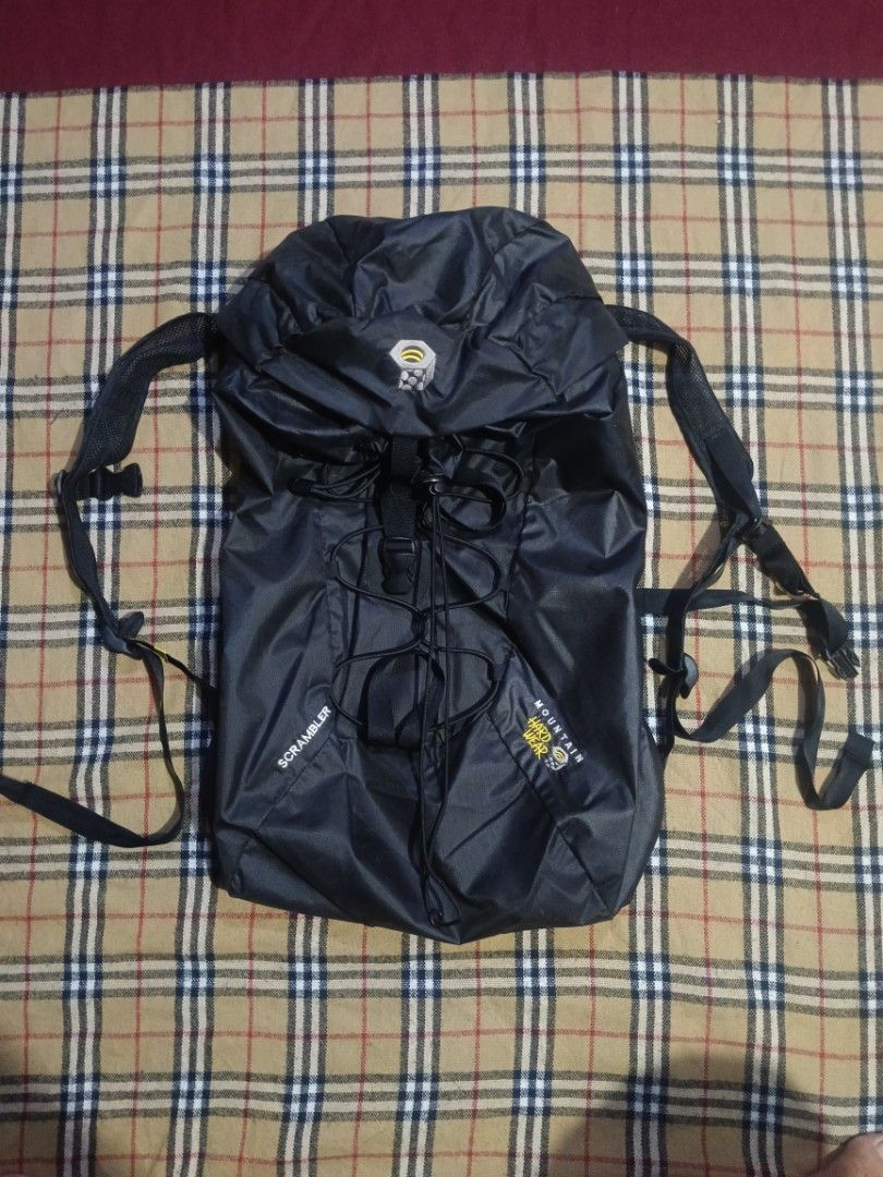 Mountain Hardwear Black Backpack (Category: Backpacks) located in General Santos City (Dadiangas). Submitted by freehorse.5f2a61 (Listing ID 1469529220, Image 1). Description: - Brand: Mountain Hardwear - Color: Classic Black - Material: Tough, durable nylon for daily use - Closure: Drawstring closure under a secure top flap - Pockets: Front zippered pocket for quick-access items - Storage: Generous capacity, perfect for daily commutes or outdoor