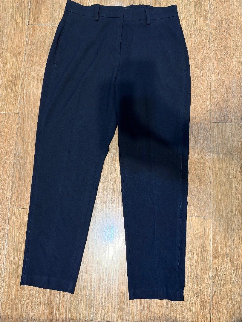 M&S Collection Navy Blue Trousers Size 10 Short (Category: Trousers) located in Manila. Submitted by garagesalebykoda (Listing ID 1469512896, Image 1). Description: - Brand: M&S Collection - Color: Navy Blue - Size: 10 Short - Fit: Elasticated waistband at the back for extra comfort - Cut: Straight leg, great for work or casual wear - Origin: Made in Bangladesh - Condition: Excellent / Ready to wear - Feel free to send a message for inquiries!.