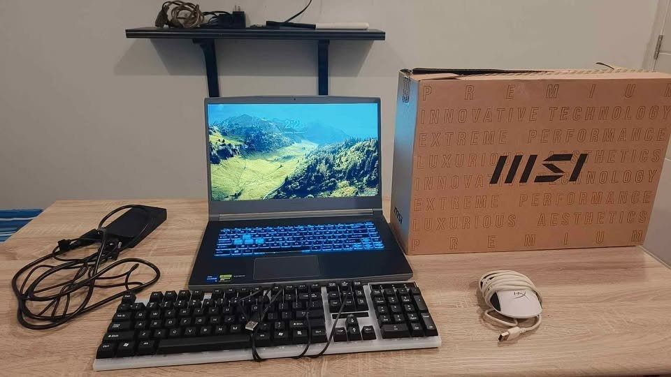 MSI RTX 4050 144Hz 13th Gen Gaming Laptop tag Hp Victus, Computers ...
