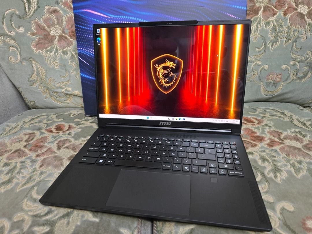 MSI Stealth Laptop (Category: Laptops & Notebooks) located in Santa Fe. Submitted by swifttree_rennn (Listing ID 1469481916, Image 1). Description: MSI Stealth Laptop P18,500 fix (autopass sa tawad) Meet up: Santa Fe, Nueva Vizcaya I only entertain thru kolz📞 😀0930😀918😀9246😀 100% in good condition; no issue 100% smooth pa Complete with original charger box and packaging Full Specs: AMD Ryzen AI 9 HX 370 processor Nvidia Geforce RTX 5080 lapt