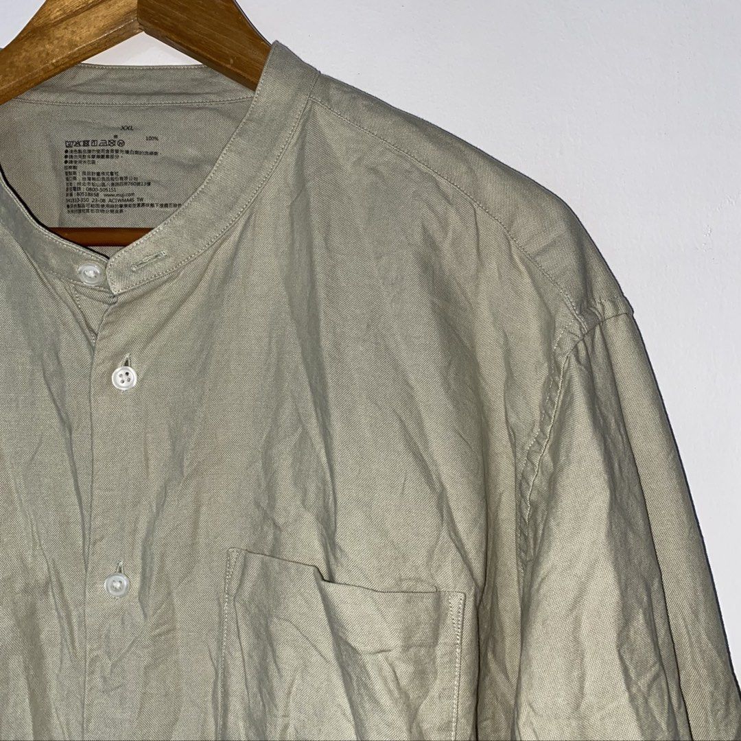 MUJI cotton long sleeve top (Category: Formal Shirts) located in San Jose del Monte. Submitted by mamiracky (Listing ID 1469404191, Image 2). Description: .