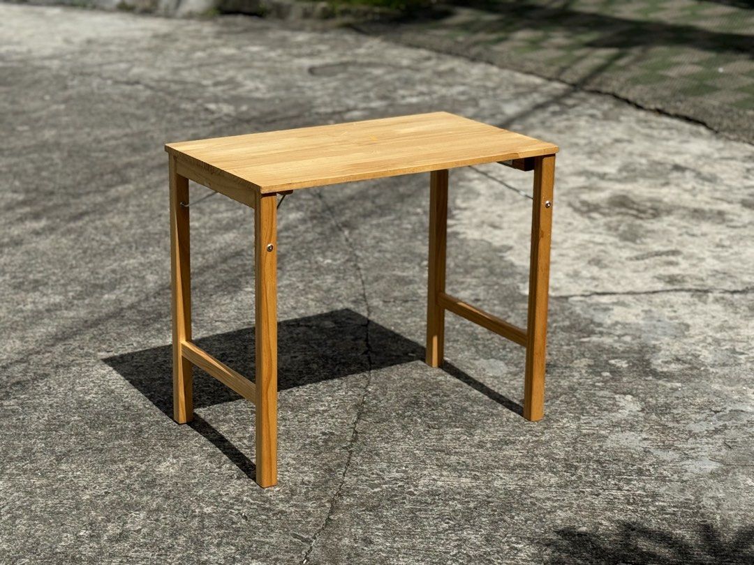 Muji Pinewood Folding Desk (Category: Tables & Sets) located in Bulacan. Submitted by rock_off.thriftshop.ph (Listing ID 1469413577, Image 1). Description: .