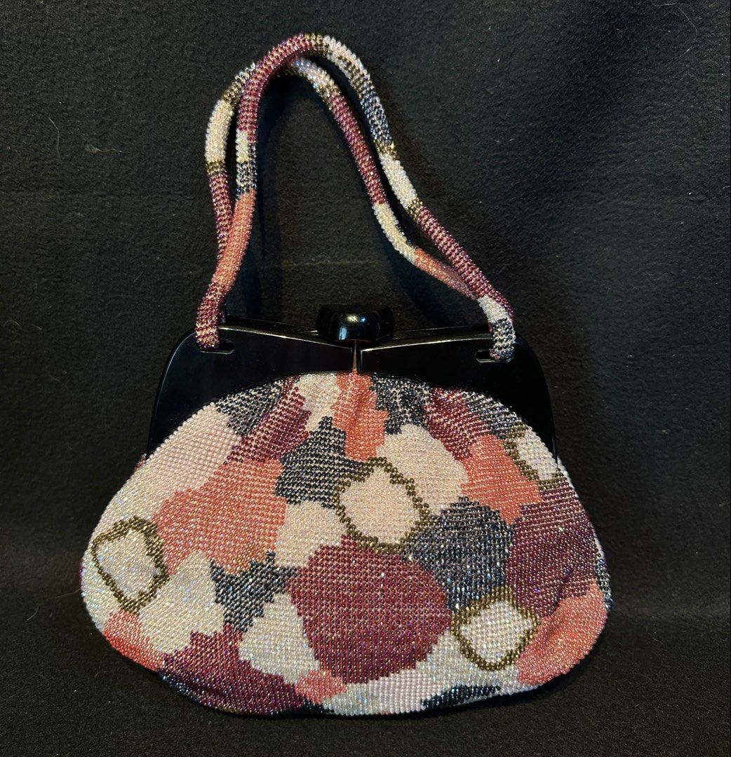 Multi Color beaded solid acrylic hardware japan beaded (Category: Luxury Bags & Wallets) located in Quezon City. Submitted by WIMC2ndaccount (Listing ID 1469557294, Image 1). Description: Japan bag Japan made Vintage Very good condition Beautiful purse Kasya promax 24 - 19 centimeters.