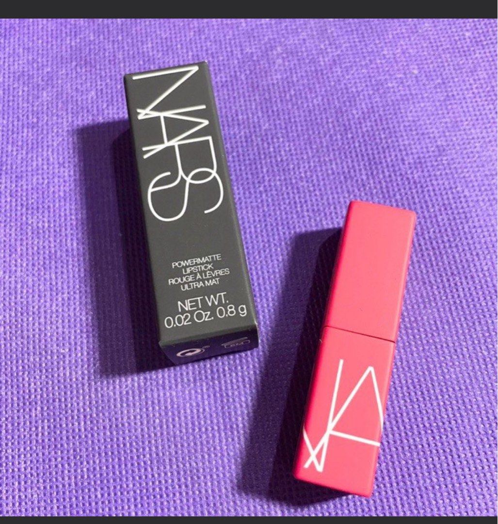 NARS Powermatte Lipstick Dragon Girl (Category: Makeup) located in Pasig City. Submitted by deluxuryshop (Listing ID 1469567896, Image 1). Description: NARS Powermatte Lipstick in Dragon Girl. Bright vibrant shade. Brand new item inside original box packaging .